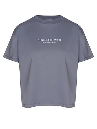 AIM'N | Damen T-Shirt Boxy Serif | 